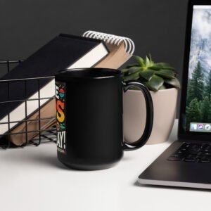 I Like Kids But I Don’t Play Black Glossy Mug
