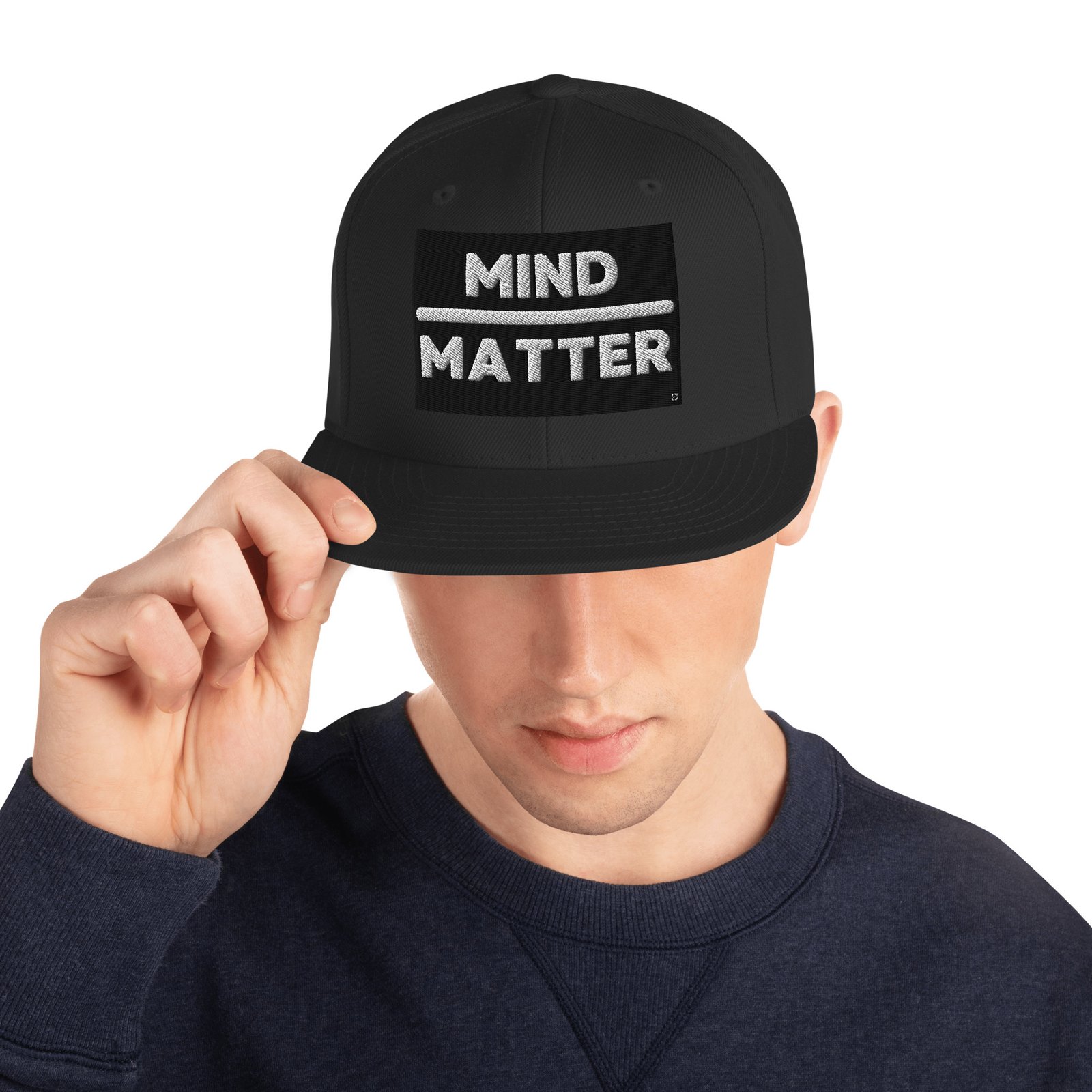 Mind Over Matter Snapback Hat - Image 5