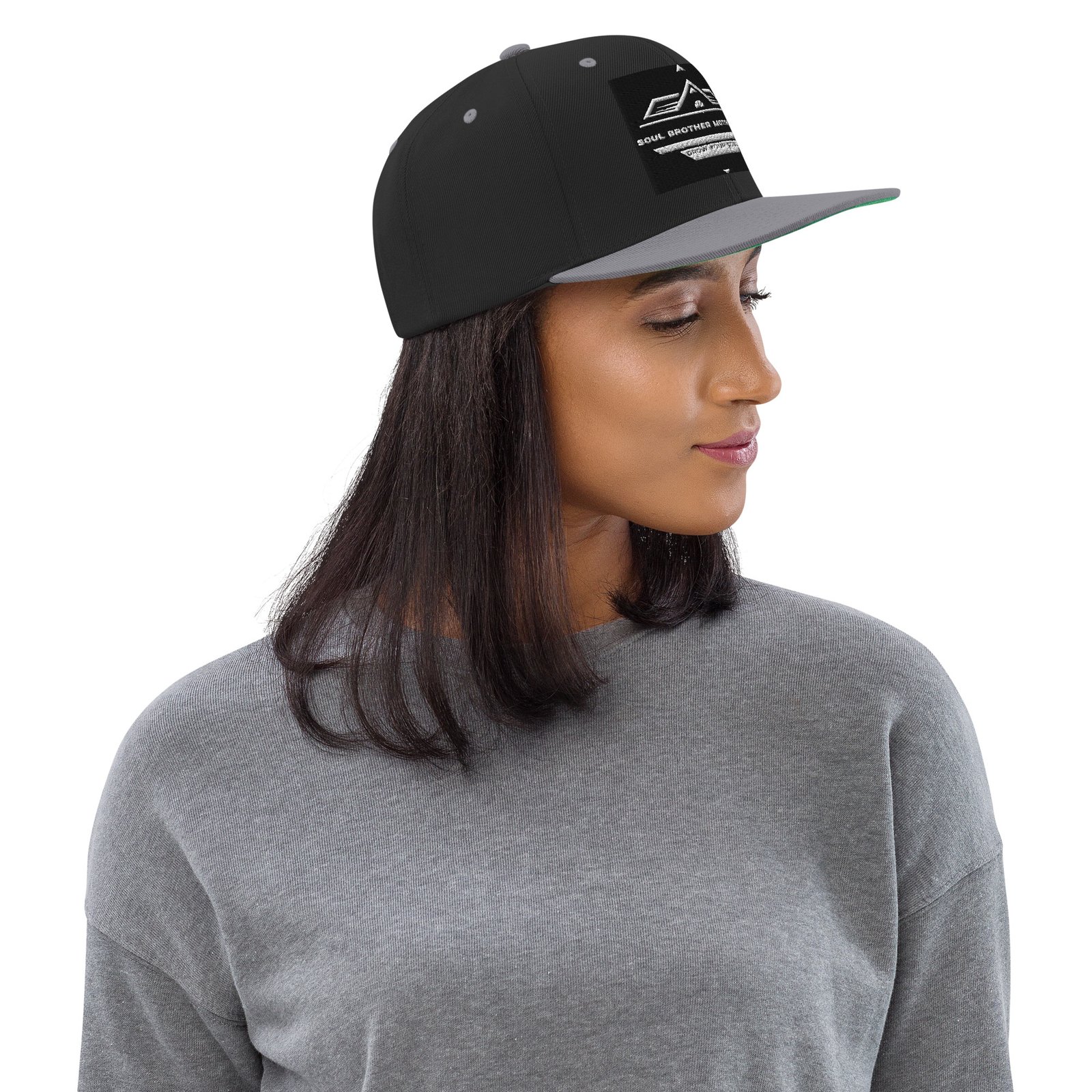 Soul Brother Motivation Snapback Hat - Image 3
