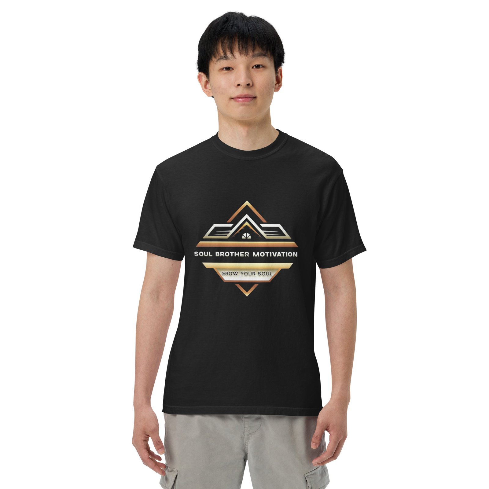Soul Brother Motivation Unisex garment-dyed heavyweight t-shirt