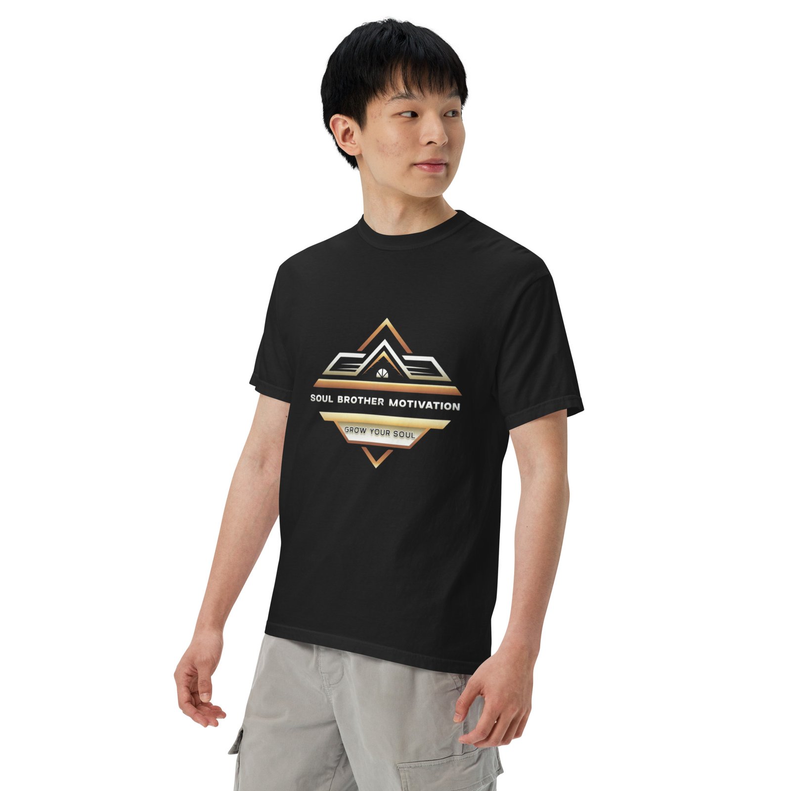 Soul Brother Motivation Unisex garment-dyed heavyweight t-shirt - Image 6