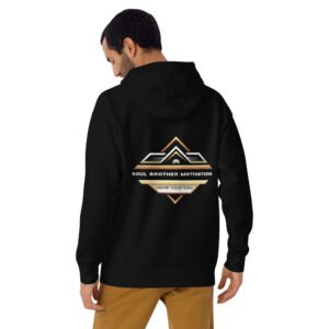 Soul Brother Motivation on back Unisex Hoodie
