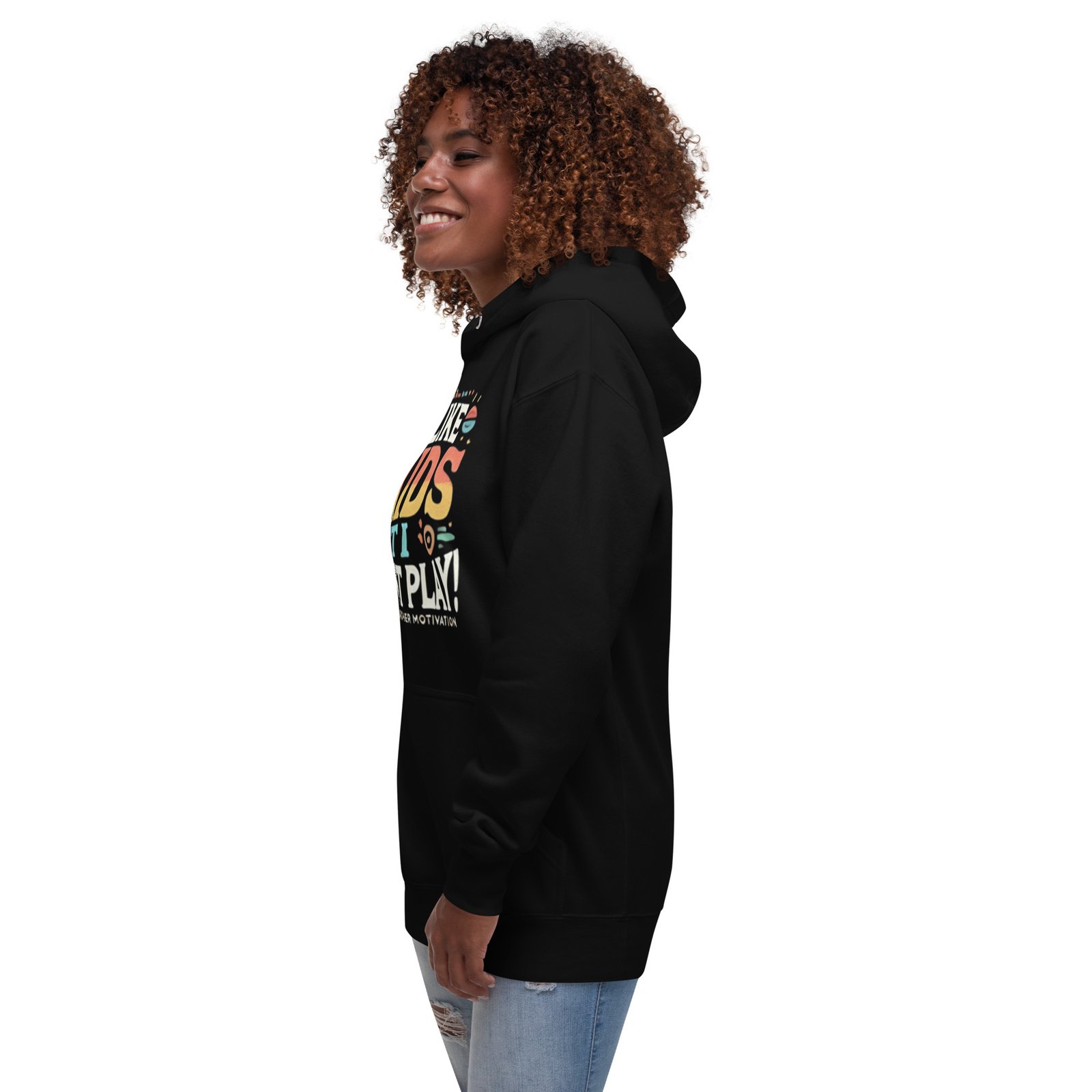 I Like Kids But I Don’t Play Unisex Hoodie - Image 3