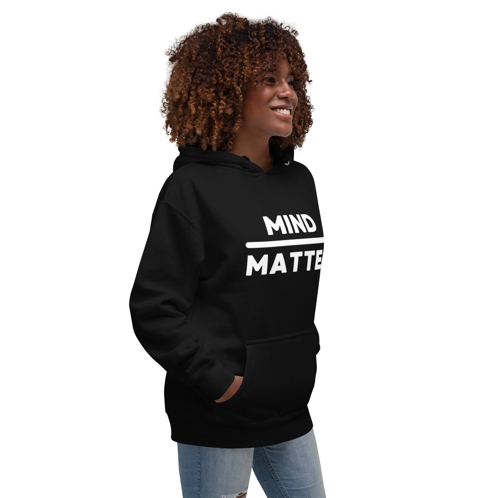 Mind Over Matter Unisex Hoodie - Image 4