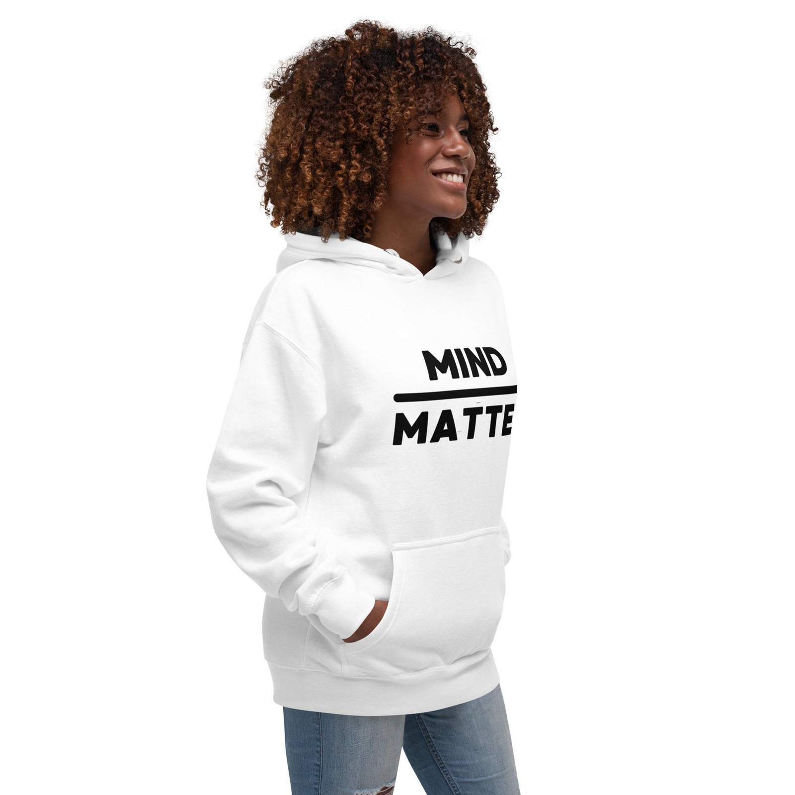 Mind Over Matter Unisex Hoodie - Image 4